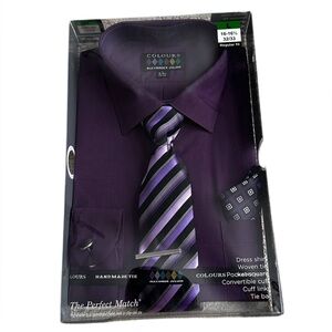 Alexander Julian Rich Purple Dress Shirt